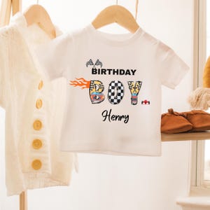 Monster Truck Birthday Boy Family Matching Shirts Custom Birthday Party Shirts Monster Truck Theme Outfit Personalized Family Birthday Shirt