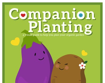 Companion Planting Chart. Visual Guide. Plan Your Organic Garden — 4th Edition