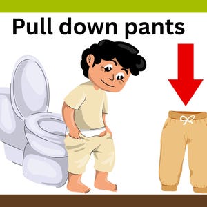 Potty Training Visuals Printable Pack – Autism & Special Needs Support for Potty Training