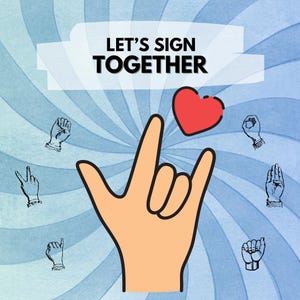 Sign Language Flashcards for Kids | 8 ASL Cards + All-In-One Printable Set for Autism Learning