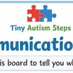 Autism Communication Board Printable | Nonverbal AAC Visual Aid | PECS Style Basic Needs Chart for Toddlers & Special Needs Kids