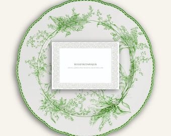 Editable Lace Border Food Station Cards | Minimalist Buffet Menu Labels (Digital Download)