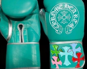 Gepersonaliseerde leren bokshandschoenen met de tekst 'No Boxing No Life' - een cadeau voor iedereen