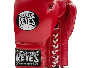 Personalizowane rękawice bokserskie „Cleto Reyes” – spersonalizowany skórzany prezent walentynkowy na trening dla boksera