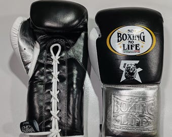 Guantes de boxeo de cuero personalizados - Regalo de entrenamiento personalizado