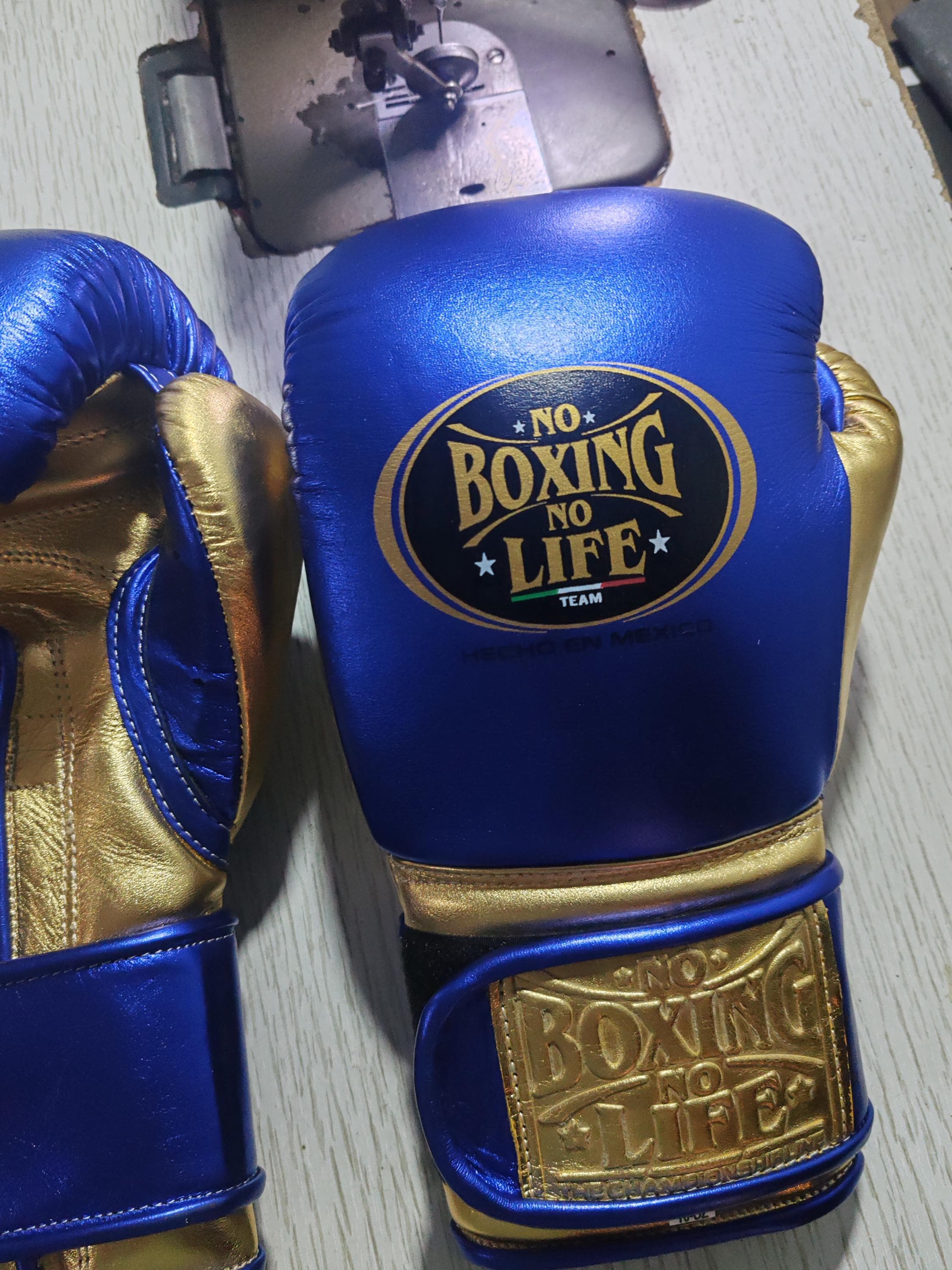 No Boxing Life Leather Boxing Gloves - Etsy