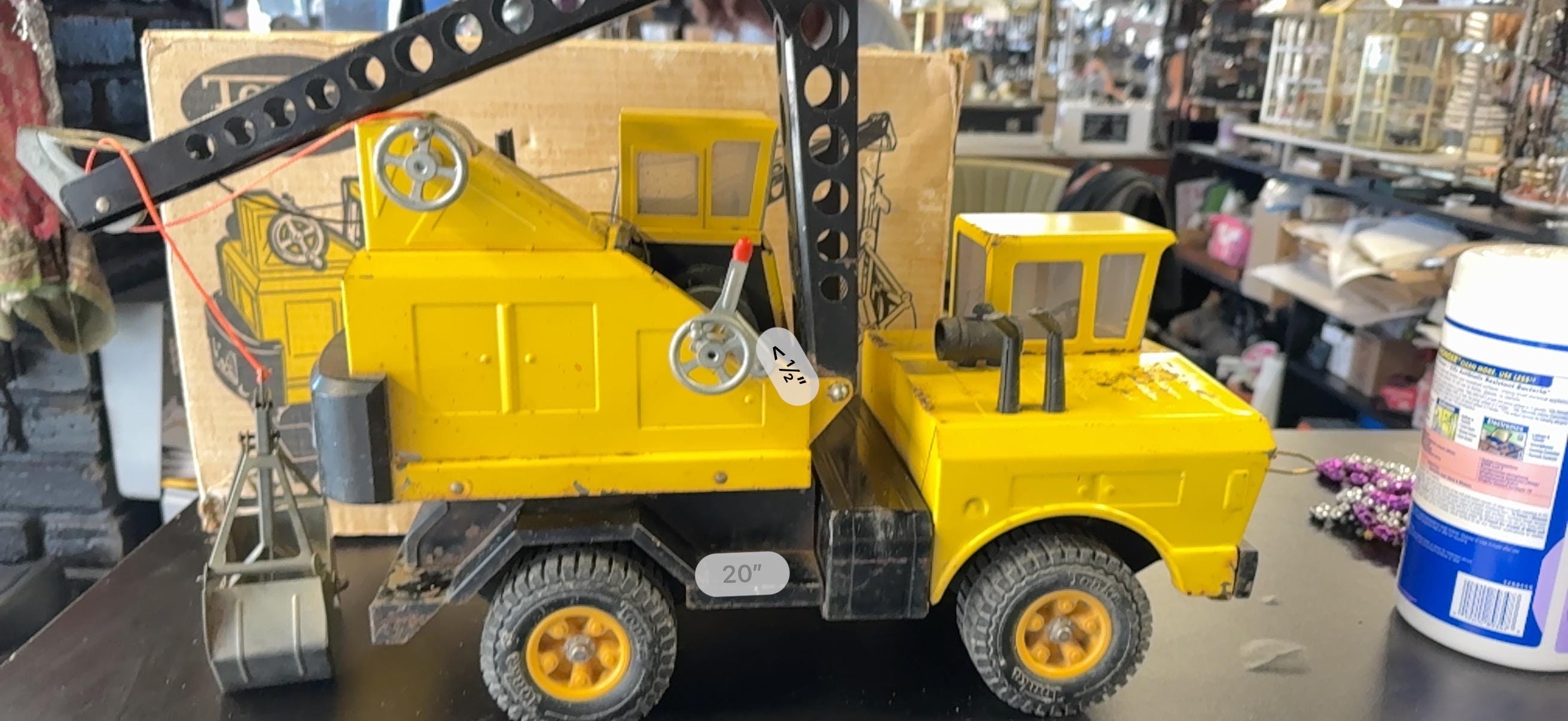 Vintage Mighty Tonka Crane in Original Box #3940 - Etsy