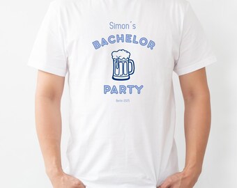 Bachelor Party T-Shirt *personalizable - JGA T-Shirt Men, Team Groom Shirt, Bachelor Party Men, Groom Squad, Party Outfit