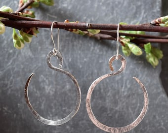 Healing Waters Sterling silver handcrafted earrings