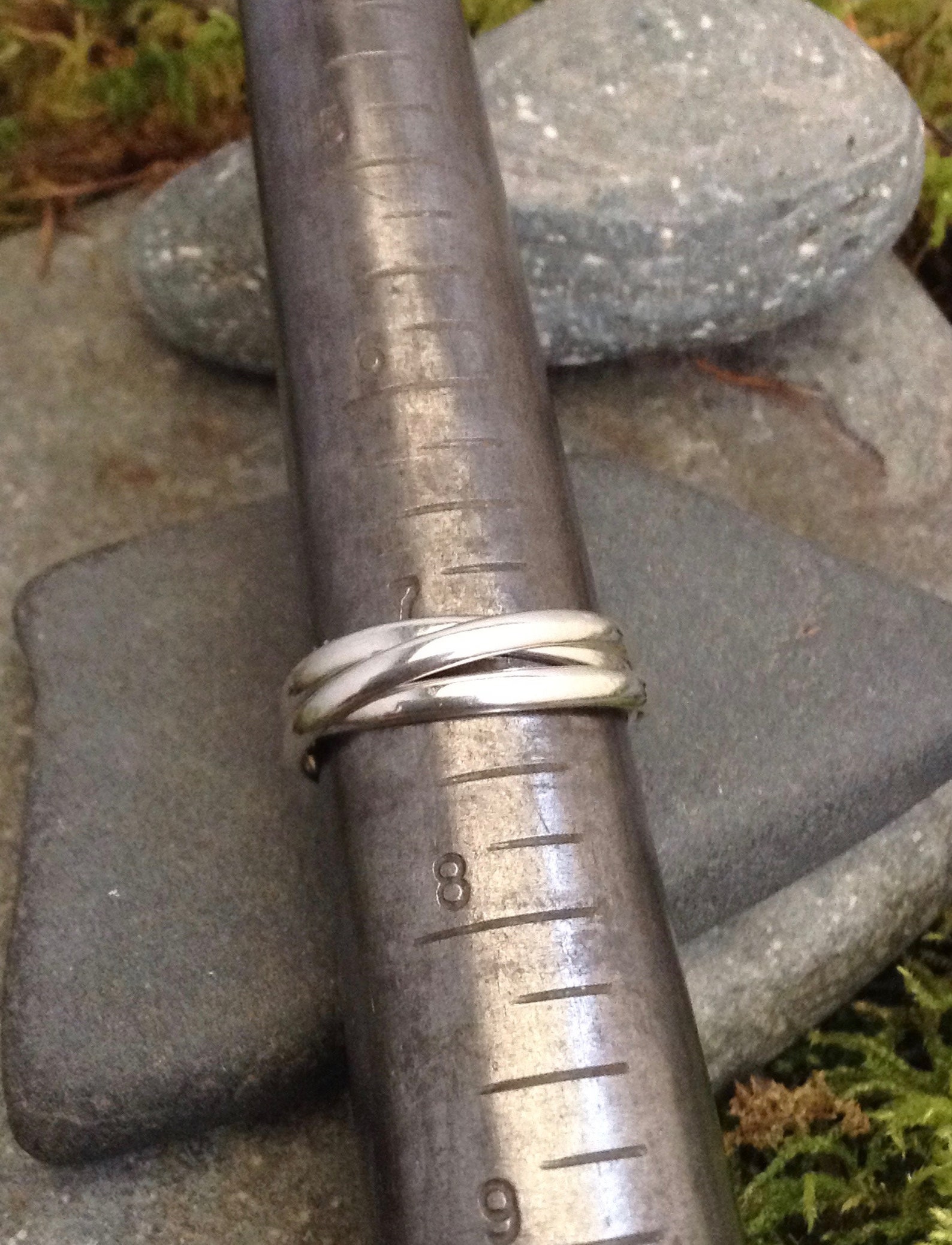 trinity ring etsy