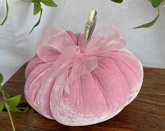 Pink Gingham Pumpkin Bubble main image 1