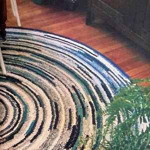 crochet pattern round rag rug pdf download 1970 the vintage purl