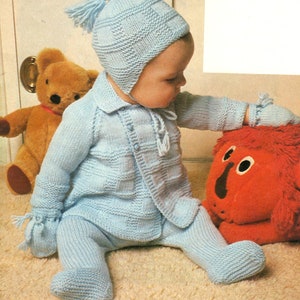 knitting pattern baby coat hat leggings mitts mittens tights sweater pdf download 1960 the vintage purl