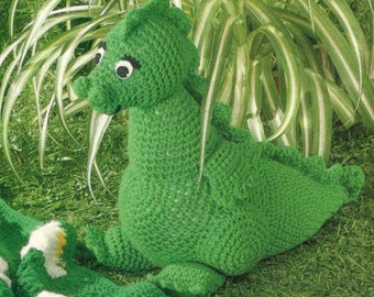 Amigurumi Dragon Crochet Pattern PDF, Beginner-Friendly No-Sew Plushie, Easy Step-by-Step Tutorial, Instant Download Gift Idea