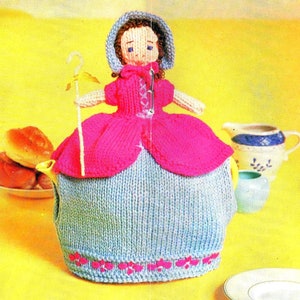 Stickmönster tekanna mysig tekanna mysig liten bo peep dam viktoriansk får 1960 PDF LADDA NER den vintage aviga