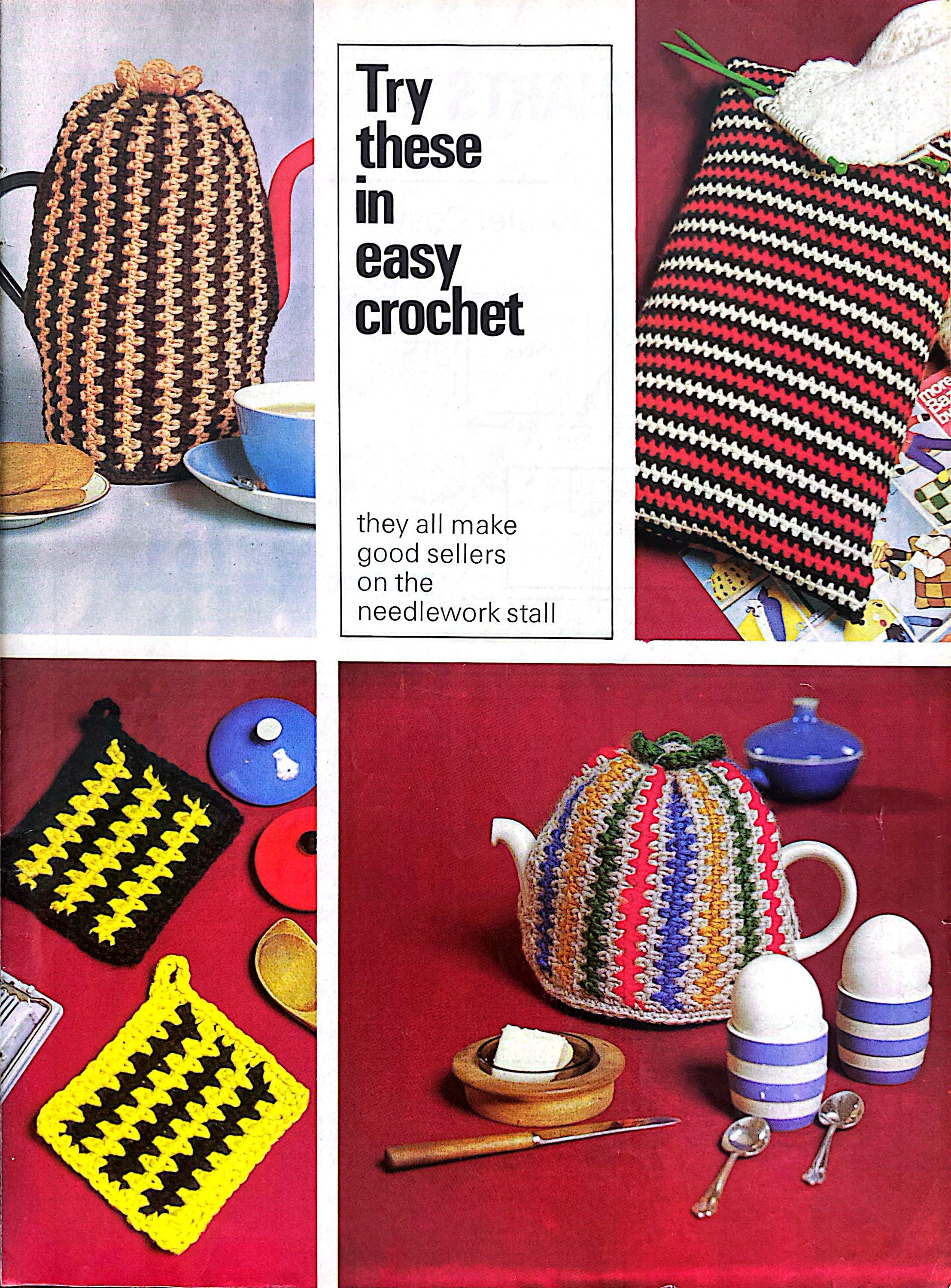 30 Tea Cozy Crochet Patterns for Teapots, Gifts, and Kitchen Decor 25 Tea Cosy Bundle with Teapot and Coffee Pot Covers