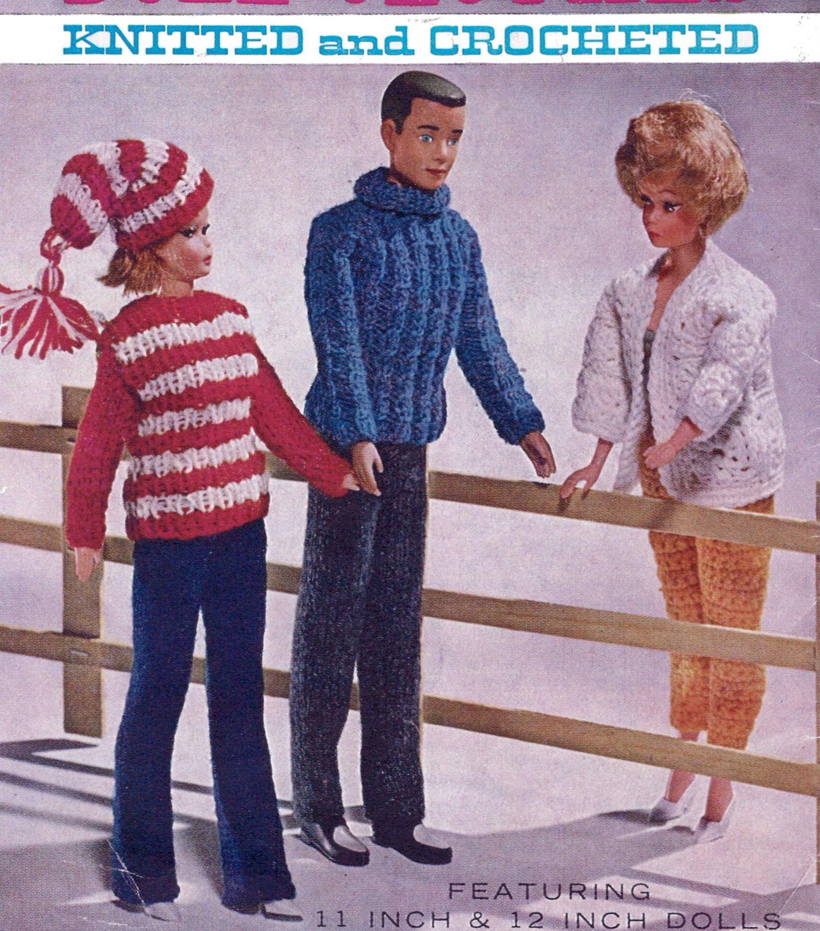 Barbie Winter Clothing Pattern Set