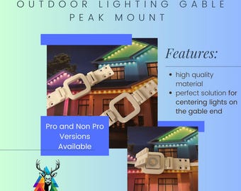 Gable Bracket for Govee Permanent Outdoor Lights-Pro and Non Pro Versions