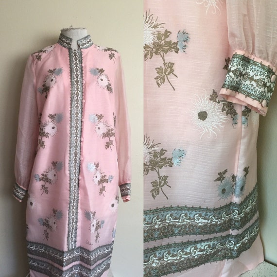 Alfred shaheen 1970's dress