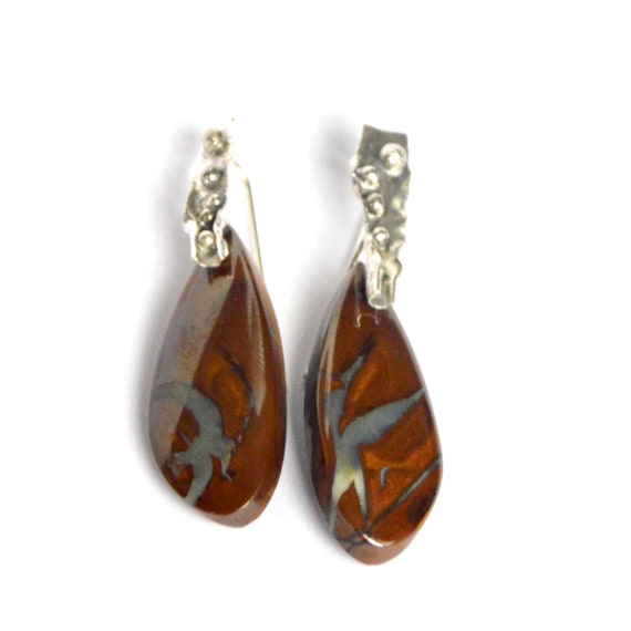 "Alina" Boulder Opal Earrings