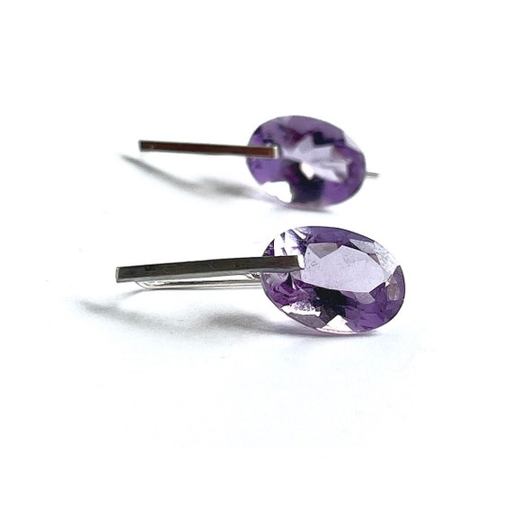 "Amiri" Amethyst Earrings