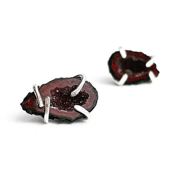 “Gabi” Geode Stud Earrings