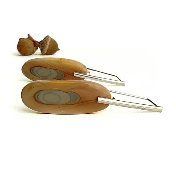 "Soraya” Imperial Jasper Earrings