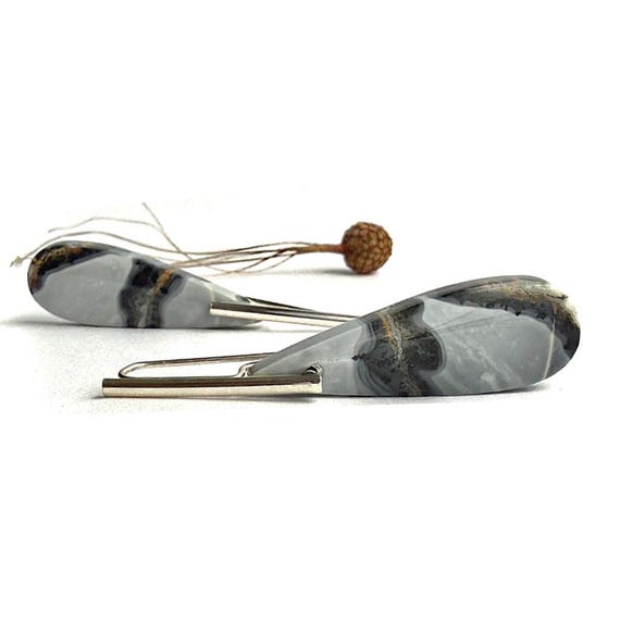 “Solenne” Maligano Jasper Earrings