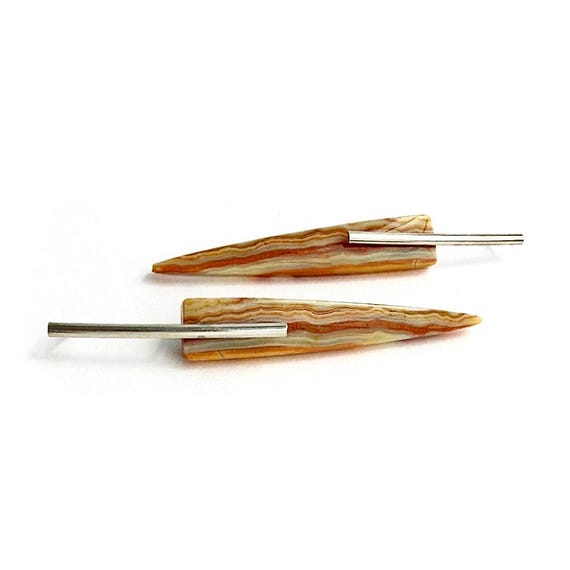 "Ola" Agate Earrings