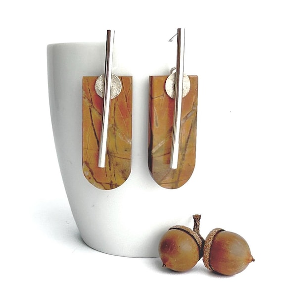 “Edie” Jasper Earrings