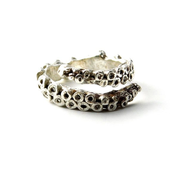 "Nerina" Cephalopod Wrap Ring