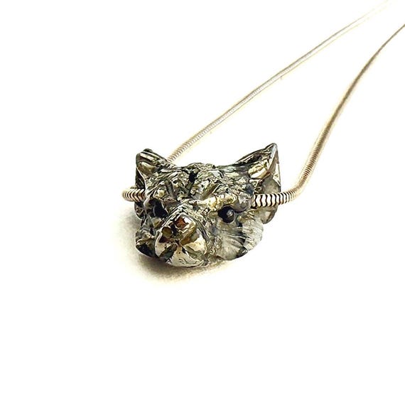 "Alberta" Wolf Necklace