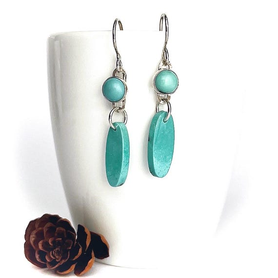 "Seren" Turquoise Earrings