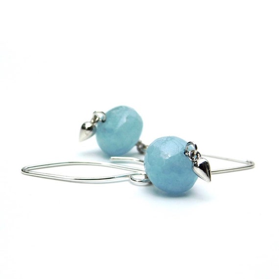 "Zaria" Aquamarine Earrings