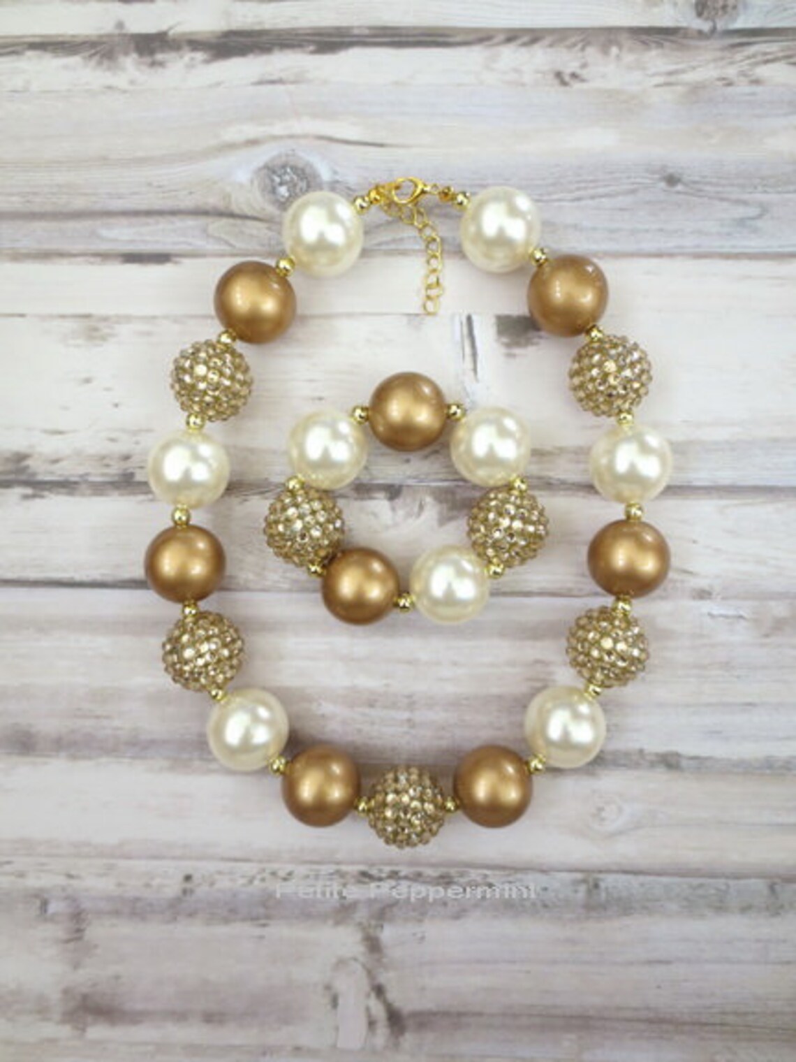 Baby Chunky Necklace Necklace for Girls Baby Girl Necklace Etsy