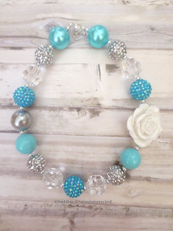 chunky bubblegum necklace