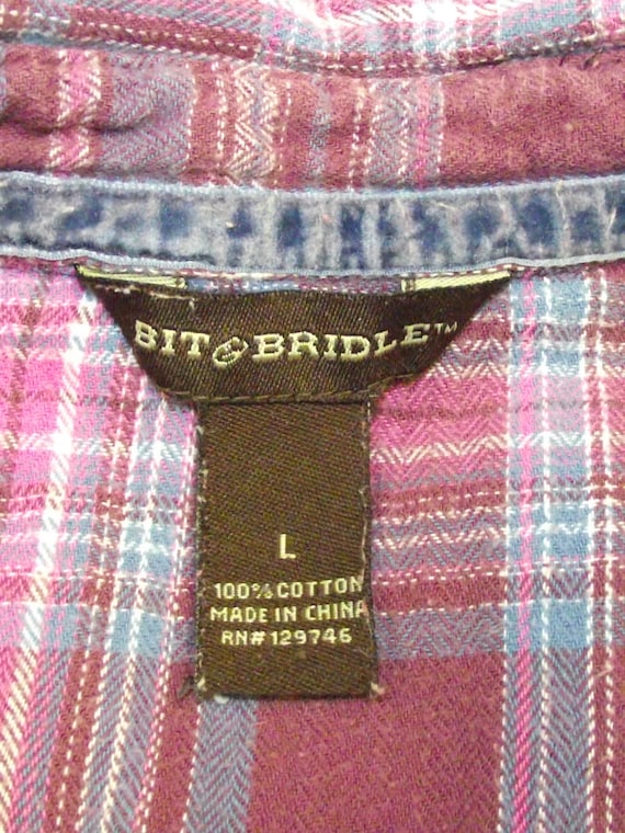 Chemise Western Femme à Carreaux - Tout l'Équipement pour Vous et Votre