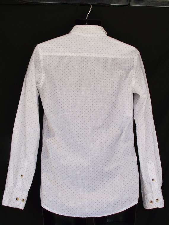Vintage Wash Wrangler Tuxedo Fitted Long Sleeve C… - image 4