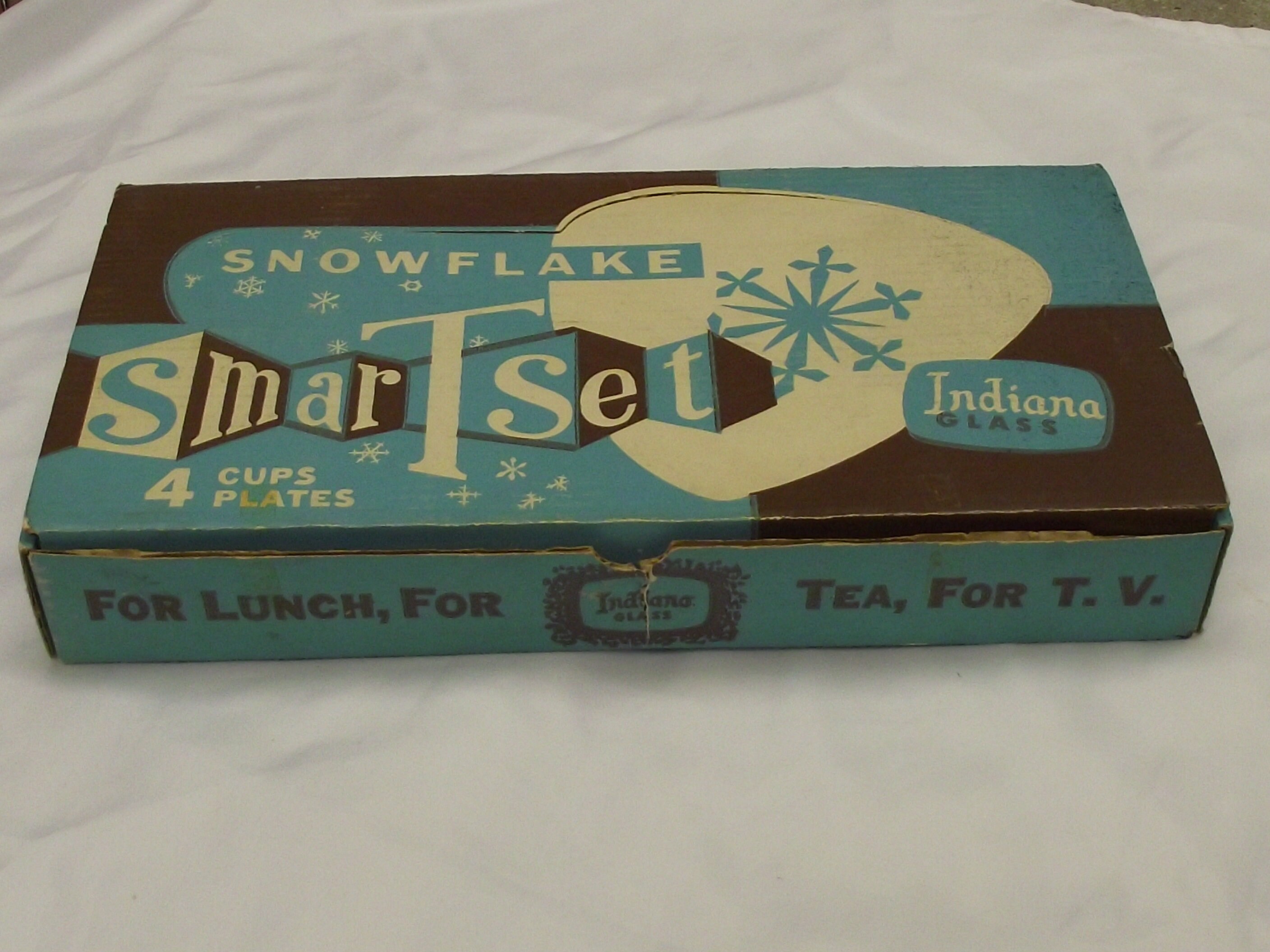 レア物☆SNOWFLAKE ☆スノーフレーク Indiana Glass4セット 【公式通販】