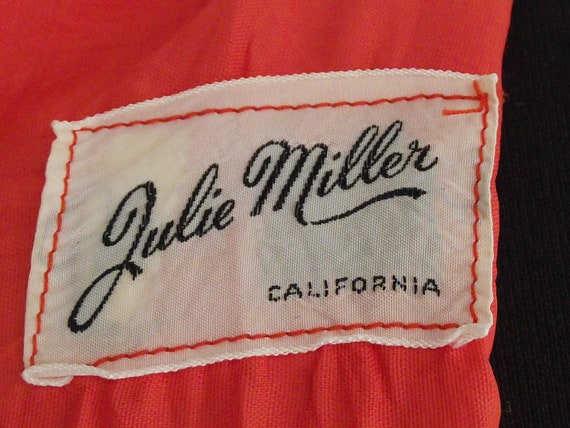 1960s Julie Miller California One Piece Harvest O… - image 10