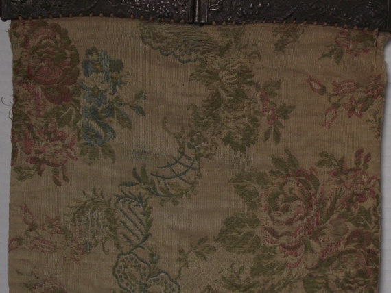 1905 Downton Abby Day Dress Tapestry Cloth Handba… - image 4