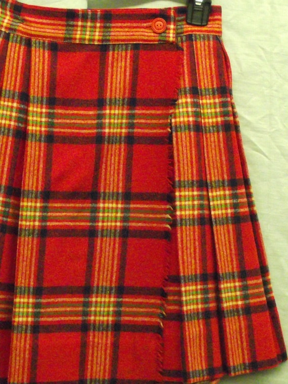Navy top kilt skirt