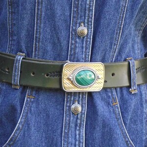 Reserved for Patrick Green Hand Tooled Wheat Leather Belt Reserved for Patrick Green Hand Tooled Wheat Leather Belt