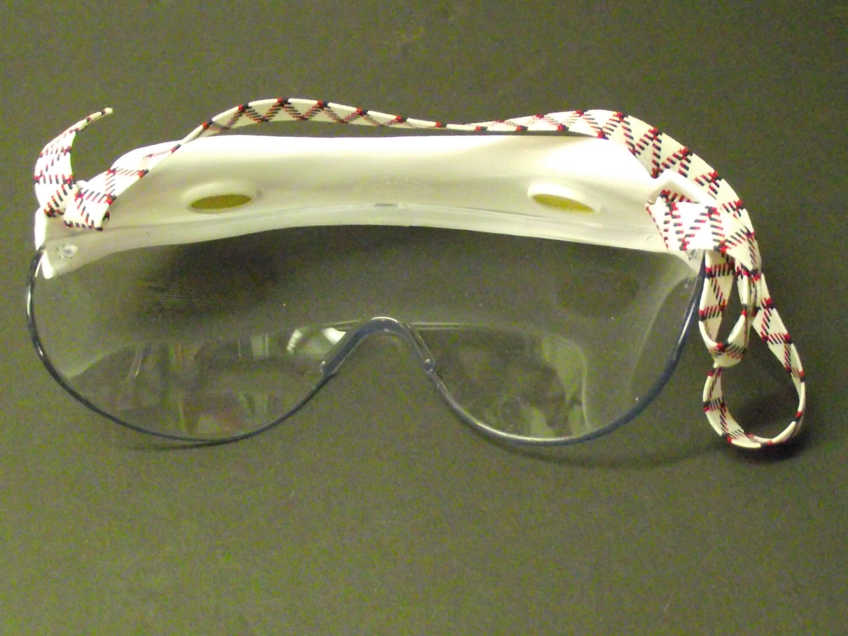 小物 70s ~ 'Welsh' Safety Glasses clear VTG WELSH WM SPECTACLE GOGGLES HORN Rim 1960s SAFETY GLASSES