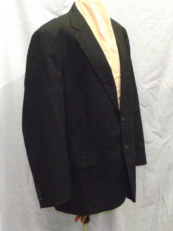 Etienne Aigner Black Woolmark Wool Sports Jacket … - image 6