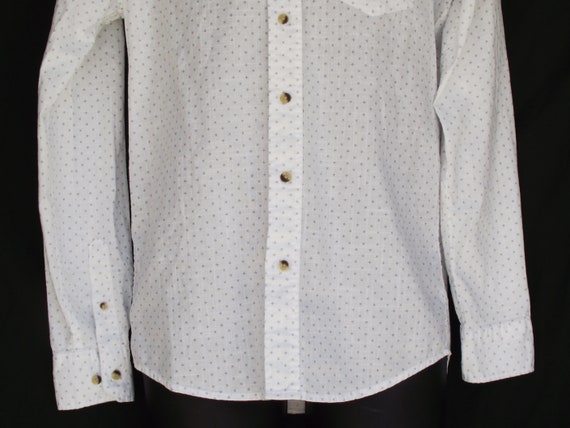 Vintage Wash Wrangler Tuxedo Fitted Long Sleeve C… - image 3