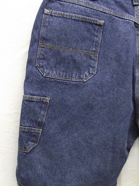 Vintage Denim Wrangler Blue Jean Shorts Sz 40(m) … - image 6