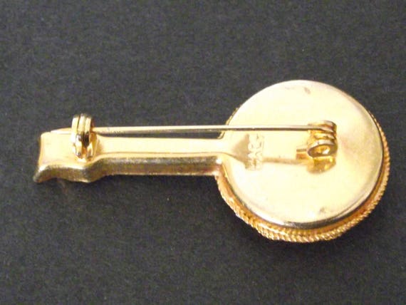 Vintage Italian Cloisonne Mandolin Banjo Ukulele … - image 7