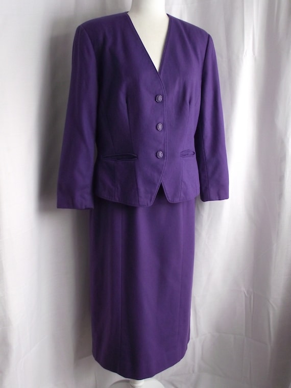 Pendleton Two Piece Professional Skirt Suit Sz 10… - image 1