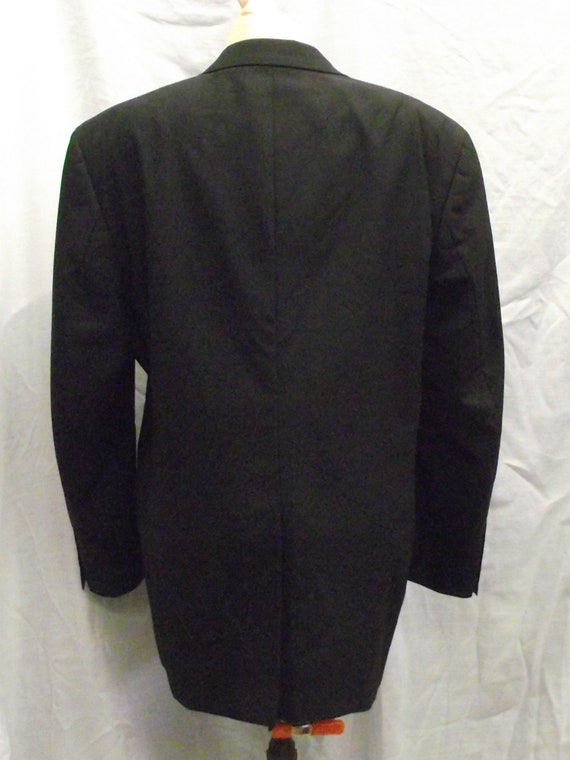 Etienne Aigner Black Woolmark Wool Sports Jacket … - image 4